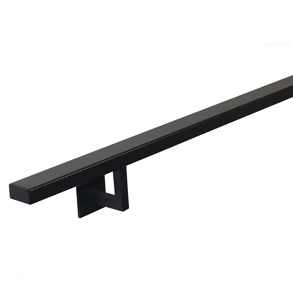 Trapleuning FlatGrip 40x20 mm met strak en modern design, ideaal voor een eigentijds interieur.