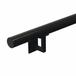 Detailweergave van de Trapleuning RoundGrip 35 mm met ronde afwerking en duurzame, elegante uitstraling.