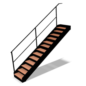 Trap ProClimb met stevig en modern ontwerp, ideaal voor veilig en comfortabel traplopen.